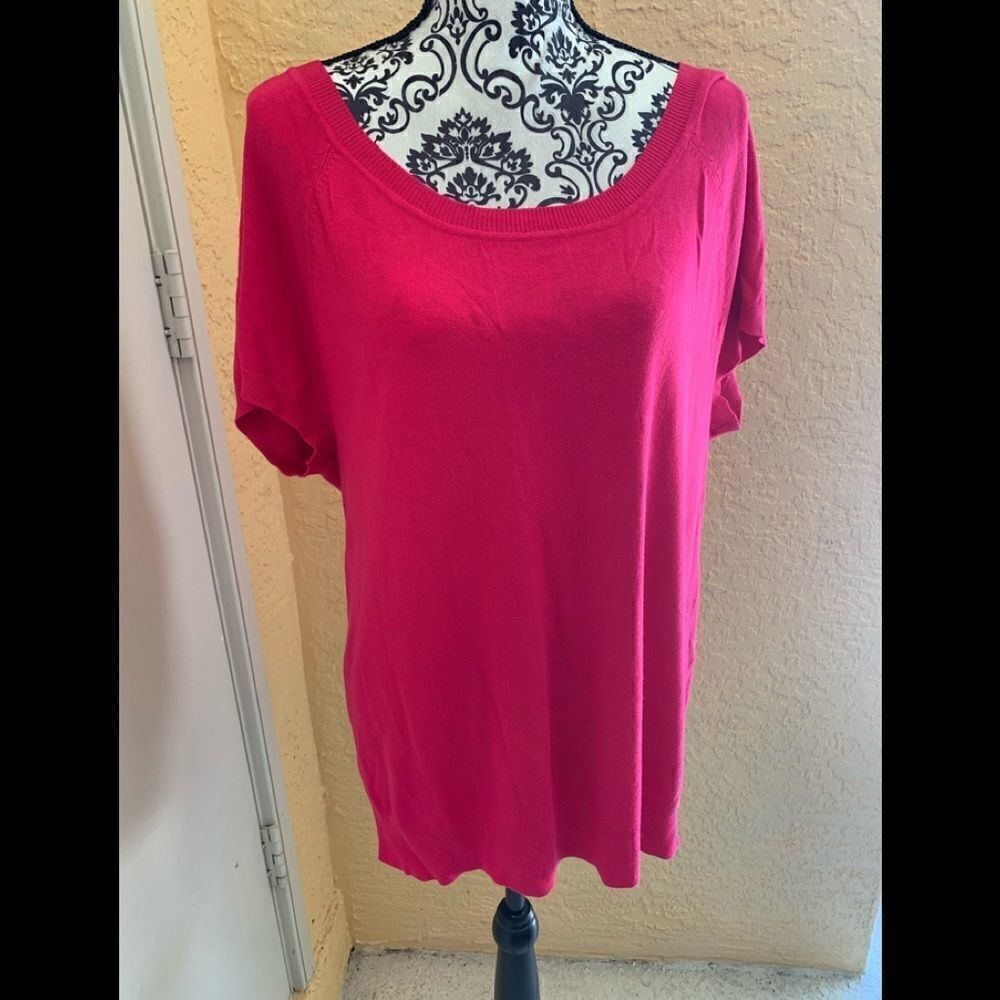 Torrid‎ Size 2 Hot pink Light sweater Top 2x